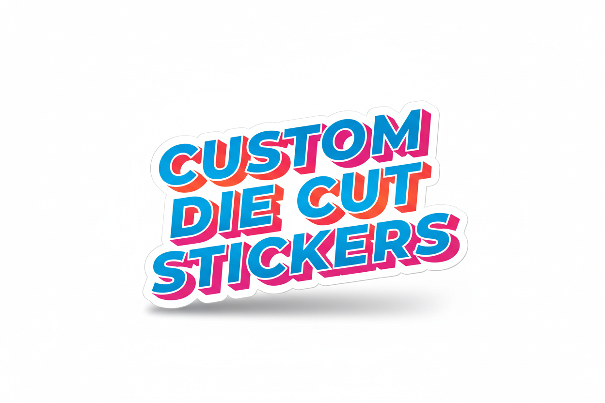 Custom Vinyl Stickers, Upload Your Design